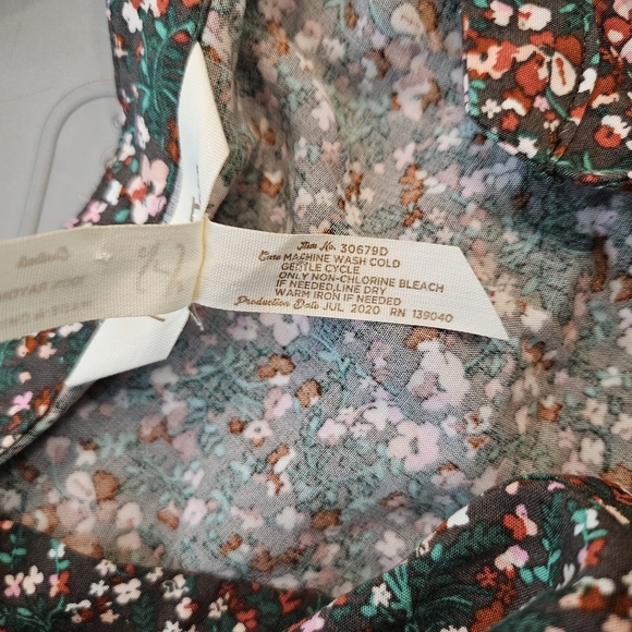 Matilda Jane Long Sleeve Dress Bohemian Prairie Floral Women's Large - Picture 7 of 7